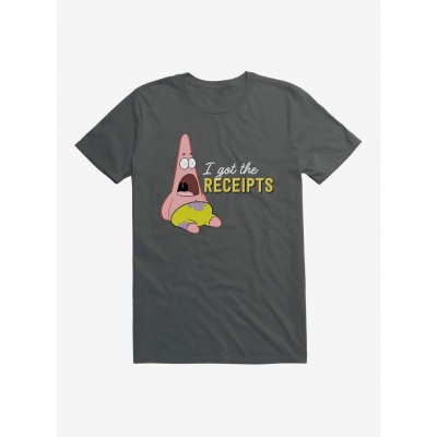 SpongeBob SquarePants Patrick Receipts Unisex Cotton T-Shirt