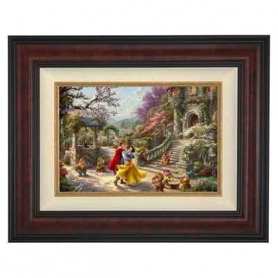 Snow White Dancing in Sunlight Limited Edition Framed Canvas by Thomas Kinkade Studios