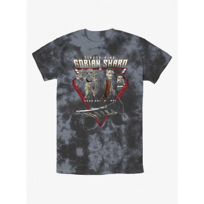 Star Wars Gorian Shard Tie-Dye T-Shirt - The Mandalorian Pirate King Edition - Multi