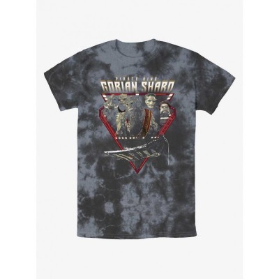 Star Wars Gorian Shard Tie-Dye T-Shirt - The Mandalorian Pirate King Edition - Multi