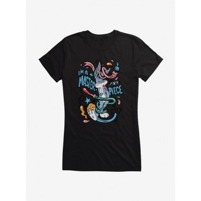 Looney Tunes Girls Masterpiece Tee - Soft Bugs Bunny Shirt for Juniors