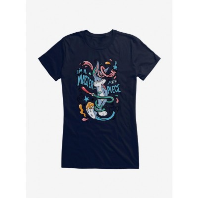 Looney Tunes Girls Masterpiece Tee - Soft Bugs Bunny Shirt for Juniors