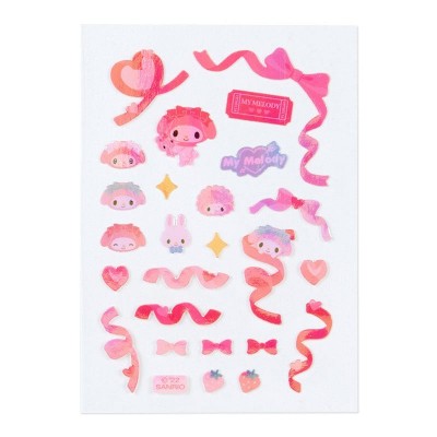 My Melody Holographic Shimmer Stickers for Girls