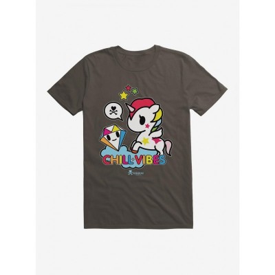 Tokidoki Unisex Chill Vibes T-Shirt - Black