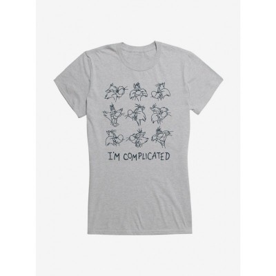 Looney Tunes Sylvester Girls Graphic Tee - Lightweight Cotton