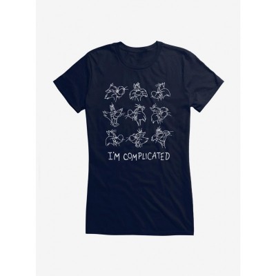 Looney Tunes Sylvester Girls Graphic Tee - Lightweight Cotton