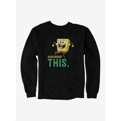 SpongeBob SquarePants Graphic Sweatshirt for Men