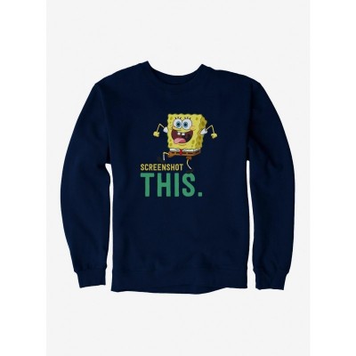 SpongeBob SquarePants Graphic Sweatshirt for Men