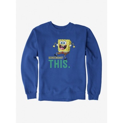 SpongeBob SquarePants Graphic Sweatshirt for Men