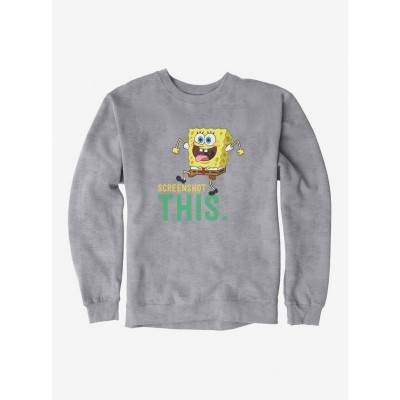SpongeBob SquarePants Graphic Sweatshirt for Men