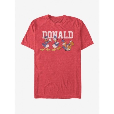 Disney Donald Duck Poses Red T-Shirt for Men