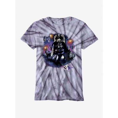 Star Wars Darth Vader Tie-Dye T-Shirt for Girls