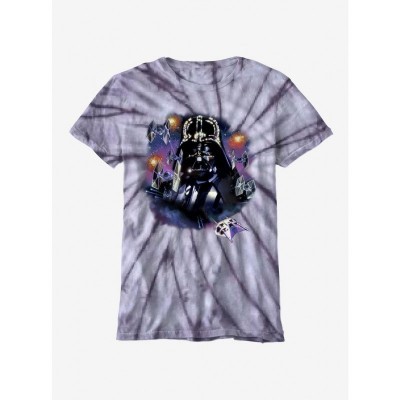 Star Wars Darth Vader Tie-Dye T-Shirt for Girls