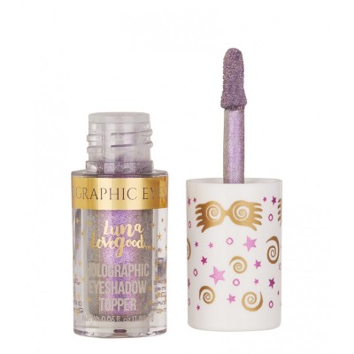 Luna Lovegood Holographic Sparkle Eyeshadow - Iridescent Purple for Women