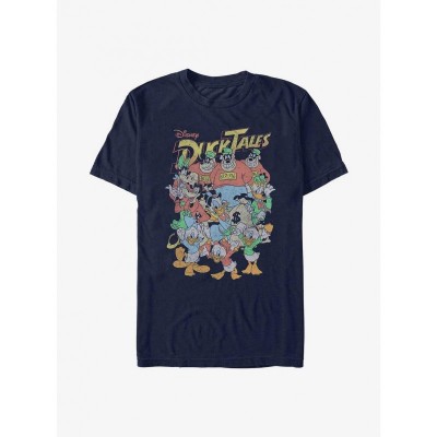 Disney DuckTales Blue Crewneck T-Shirt for Men