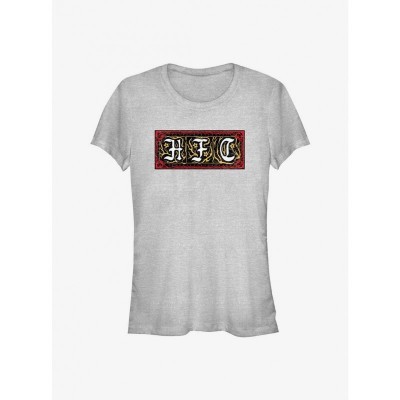 Stranger Things HFC Emblem Grey Girl's Lightweight T-Shirt