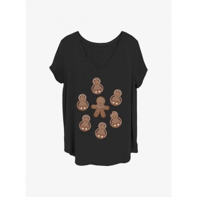Star Wars Porg and Chewbacca Graphic Tee for Girls - Plus Sizes in Black