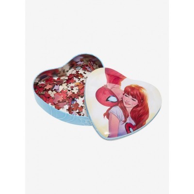 Marvel Spider-Man Heart-Shaped Puzzle for Romantic Nights
