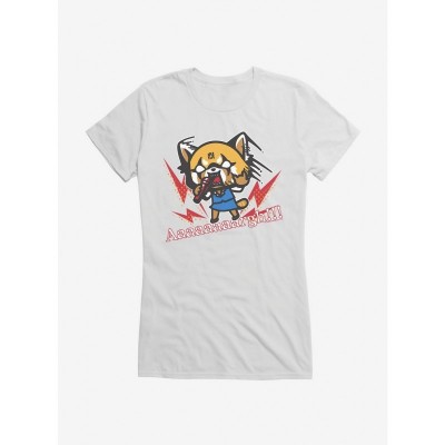 Aggretsuko Metal Raging Girls Junior T-Shirt