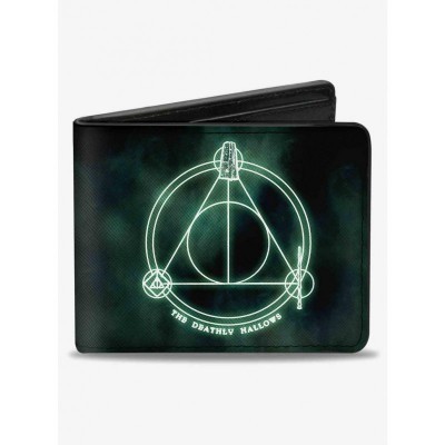 Harry Potter Deathly Hallows Inspired Bifold Wallet for Men