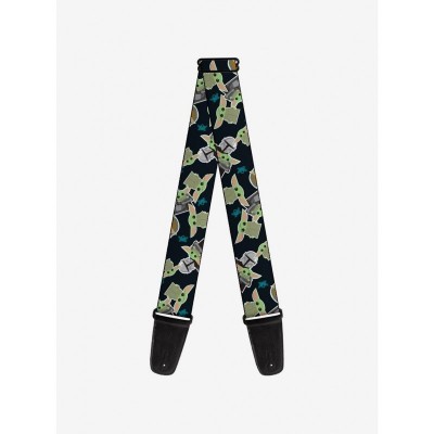 Star Wars The Mandalorian Child and Frog Premium Adjustable Guitar Strap