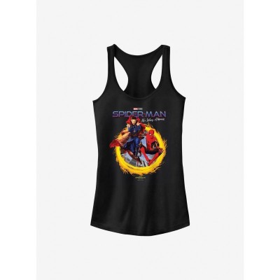 Marvel Girls No Way Home Doctor Strange Graphic Tank Top - Black