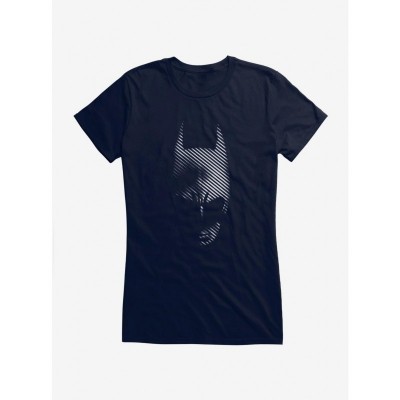 DC Comics Noir Batman Design Junior Girls T-Shirt