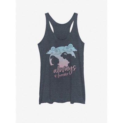 Disney Aladdin Forever Girls Blue Tank Top