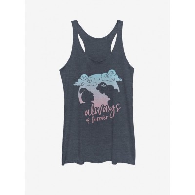 Disney Aladdin Forever Girls Blue Tank Top