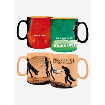 Dune Atreides Harkonnen Ceramic Mugs Set - Official Licensed 16oz & 11oz