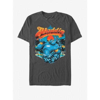 Disney Aladdin Tropical Genie Unisex T-Shirt - Black