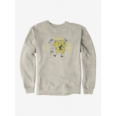 SpongeBob Absorb The Moment Men's Cotton Sweatshirt