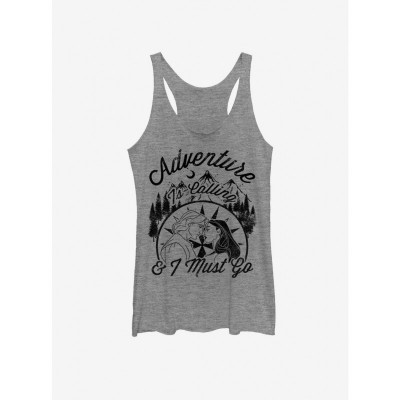 Disney Pocahontas Adventure Tank Top for Girls - Grey