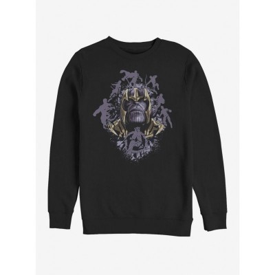 Marvel Thanos Avengers Endgame Unisex Black Sweatshirt