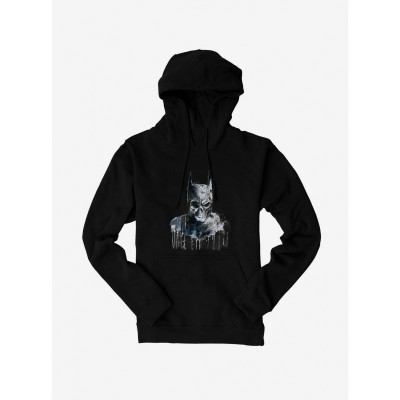 Batman Inspired Skeleton Bat Mask Men's Hoodie