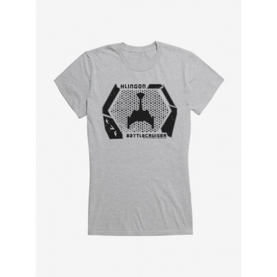 Star Trek Junior Girls Comfortable Lightweight Battle Cruiser T-Shirt