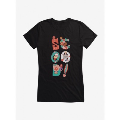 Scooby-Doo's Fave Stuff Girls Junior T-Shirt