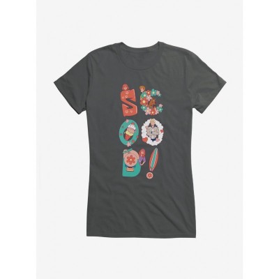 Scooby-Doo's Fave Stuff Girls Junior T-Shirt