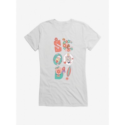 Scooby-Doo's Fave Stuff Girls Junior T-Shirt