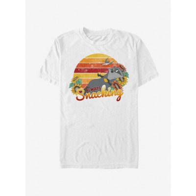 Disney Pocahontas Meeko Snacks T-Shirt for Men