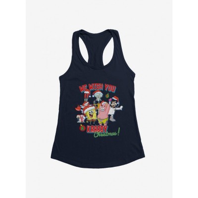 SpongeBob SquarePants Krabby Christmas Junior Girls Tank