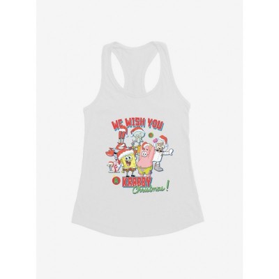 SpongeBob SquarePants Krabby Christmas Junior Girls Tank