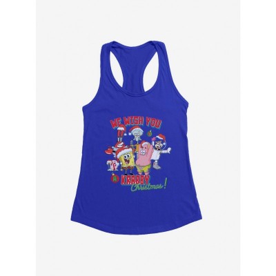 SpongeBob SquarePants Krabby Christmas Junior Girls Tank