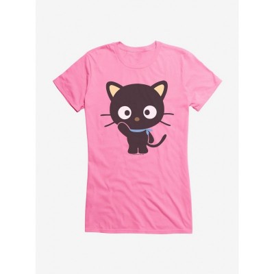 Chococat Waving T-Shirt for Girls