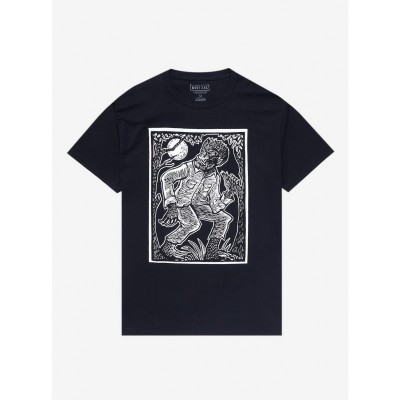 Universal Monsters Classic Wolf Man Graphic Tee for Men