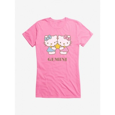 Hello Kitty Gemini Tee for Girls - Soft Cotton Junior Sizes