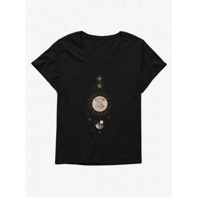 Harry Potter Plus Size Tee for Girls - Hogwarts Constellation Design