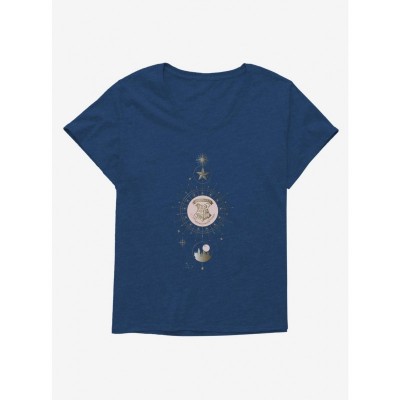 Harry Potter Plus Size Tee for Girls - Hogwarts Constellation Design