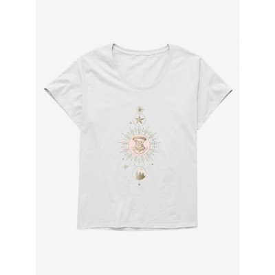 Harry Potter Plus Size Tee for Girls - Hogwarts Constellation Design