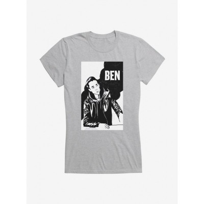 The Umbrella Academy Monochrome Ben Junior Girls T-Shirt